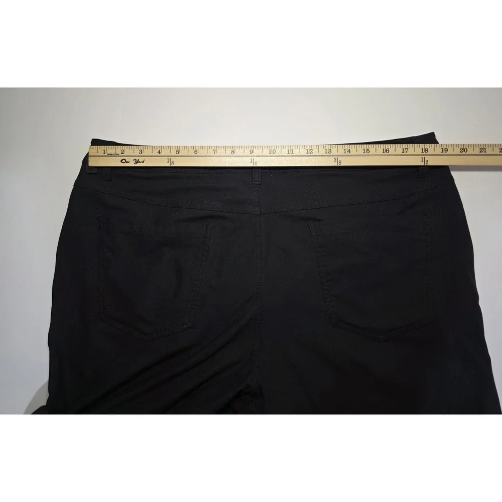 Lululemon Men's Pants Size 38 Black Pockets Belt Loops‎ Casual Stretch Travel